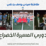 مقاطعة سيدي يوسف بن علي تحتفي بذكرى المسيرة الخضراء بتنظيم نهائي دوري كرة القدم للفئات الصغرى