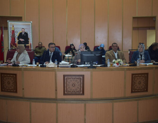 مجلس مقاطعة سيدي يوسف بن علي يعقد دورته العادية لشهر يناير 2026